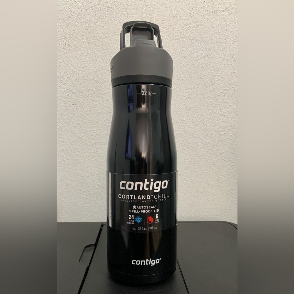 Cortland Chill 2.0, 32oz, Stainless Steel Water Bottle with AUTOSEAL® Lid.